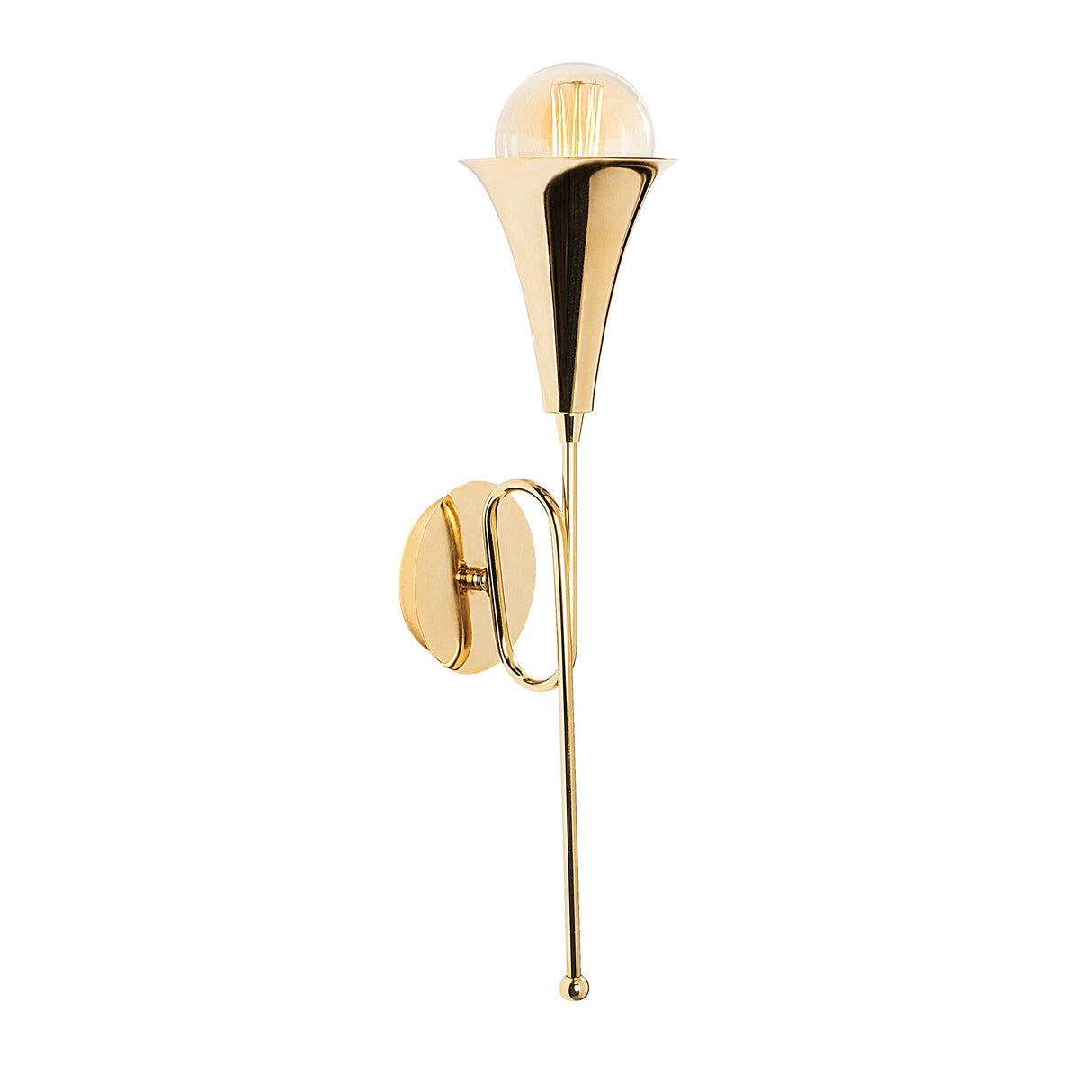 Wandlampen - Wandlamp Goud Metaal Havoc - Dimehouse
