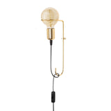 Wandlampen - Wandlamp Goud Metaal Ashburn - Dimehouse