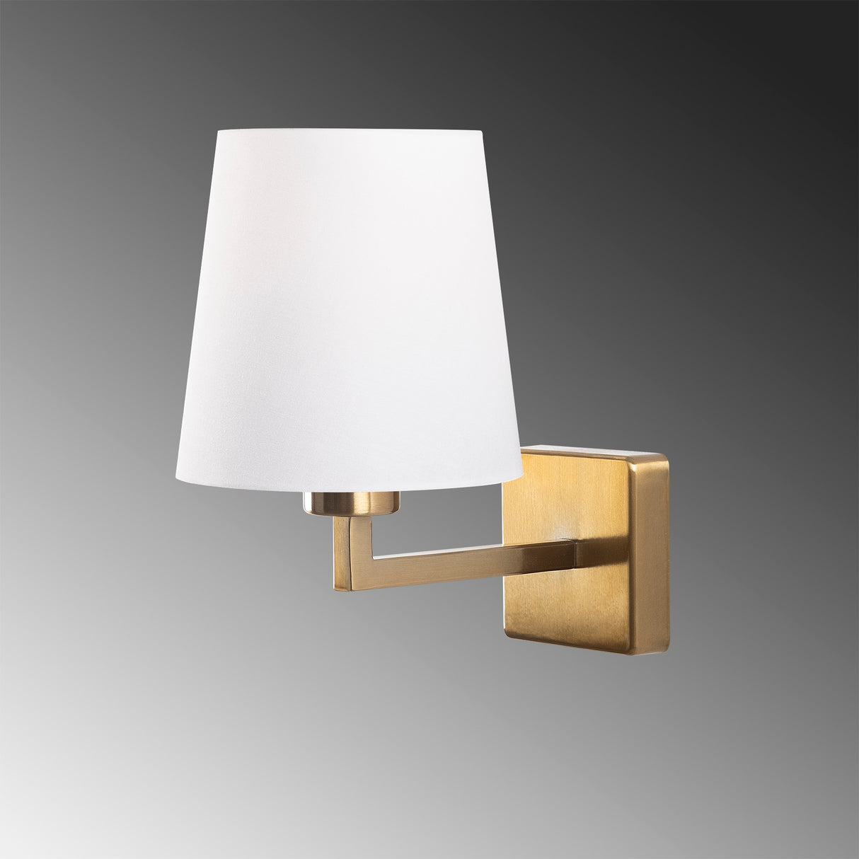 Wandlampen - Wandlamp Wit Stof Ashburn - Dimehouse