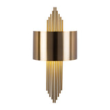 Wall lamp 1-light Brass Gold Metal Andes 