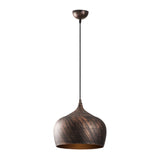 Copper-colored Metal Pendant Lamp Forge 