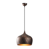 Copper-colored Metal Pendant Lamp Forge 