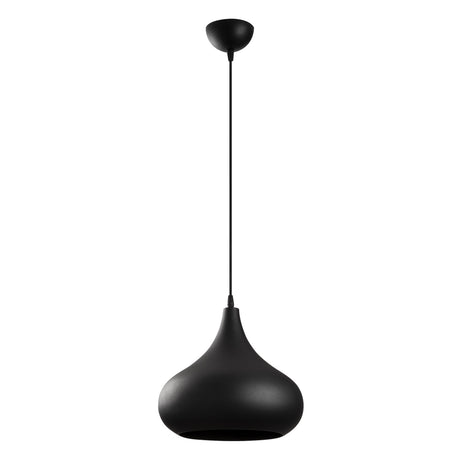 Pendant Lamp Black Gold Metal Forge 