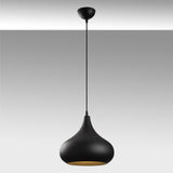 Hanglampen - Hanglamp Zwart Goud Metaal Forge - Dimehouse
