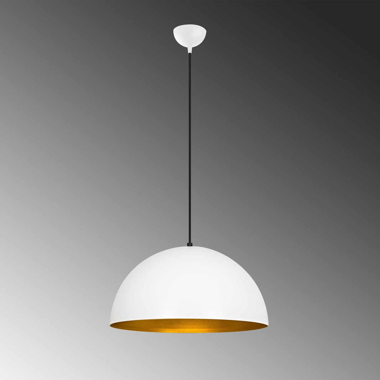 Pendant Light White Metal Echelon 