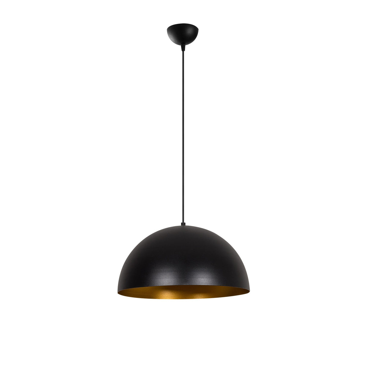 Pendant lamp 40 cm Black Gold Metal Echelon 