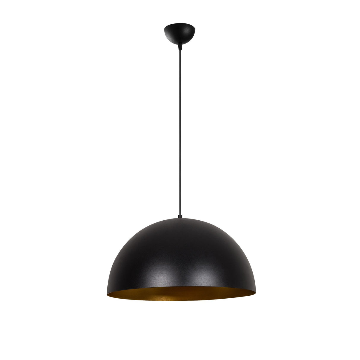 Pendant lamp 50 cm Black Gold Metal Echelon 
