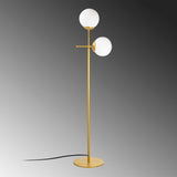 Floor lamp Gold Glass Perla 