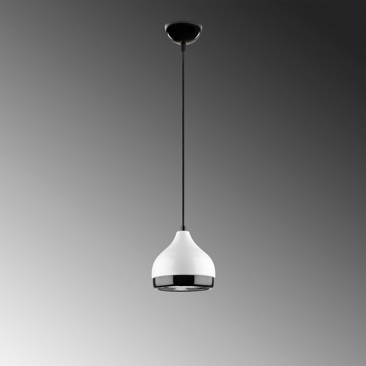 Hanglampen - Hanglamp 1 - lichts Wit Metaal Grip - Dimehouse
