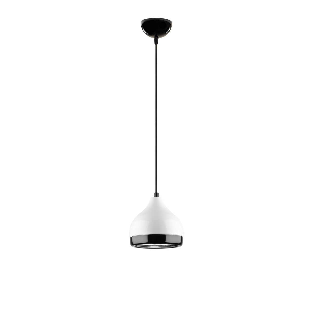 Hanglampen - Hanglamp 1 - lichts Wit Metaal Grip - Dimehouse