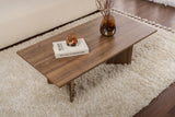 Rectangular Coffee Table Siban Walnut look - 119x60 cm 