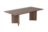 Rectangular Coffee Table Siban Walnut look - 119x60 cm 