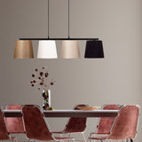 Multicolor Fabric Pendant Lamp Fang 