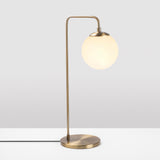 Table lamp Bronze-colored Glass Brim 