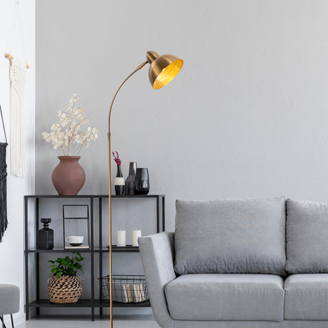 Bronze Metal Floor Lamp Bane 