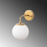 Wall lamp Gold Glass Elio 