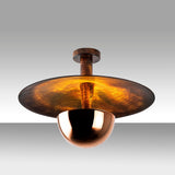 Ceiling lamp 48 cm Copper-colored Metal Elevate 