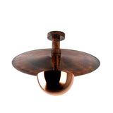 Ceiling lamp 48 cm Copper-colored Metal Elevate 