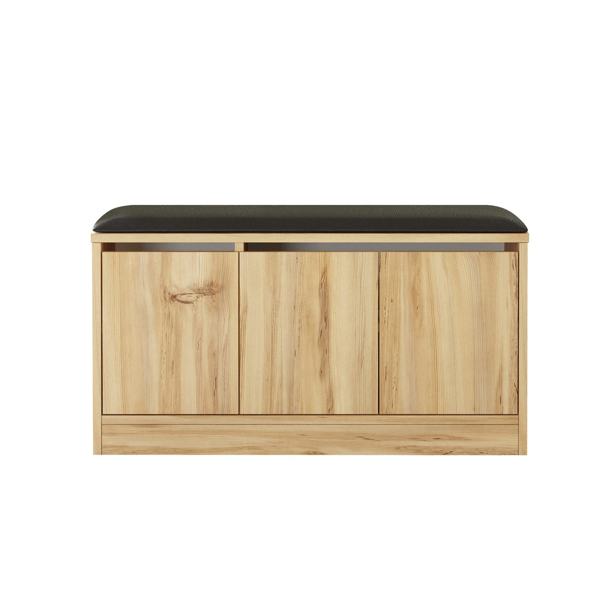 Schoenenkasten - Schoenenkast Aquila Eik Melamine 89,6x45,8x35,5 cm - Dimehouse