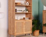 Bookshelf Hazeran Oak Beech Wood 40x90x158 cm 