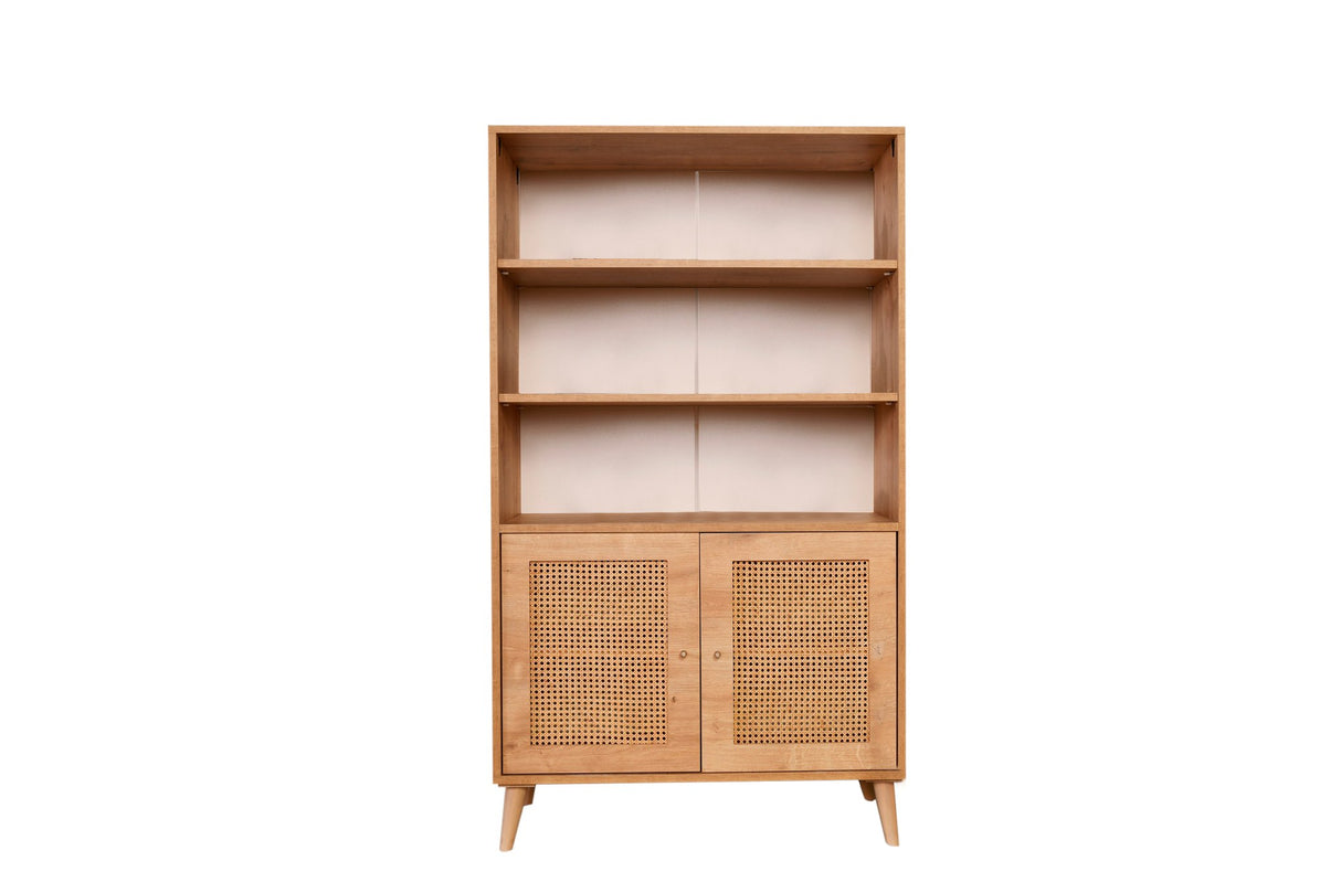 Bookshelf Hazeran Oak Beech Wood 40x90x158 cm 