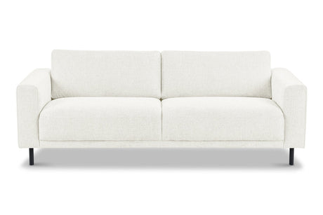 Modern 3-seater Beige Fabric Sofa Aniko 213x90x78 cm 