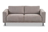 Modern 2.5-seater Taupe Fabric Sofa Aniko 183x90x78 cm 