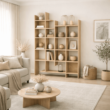 Bookcase Mash Melamine 122x188x25.5 cm