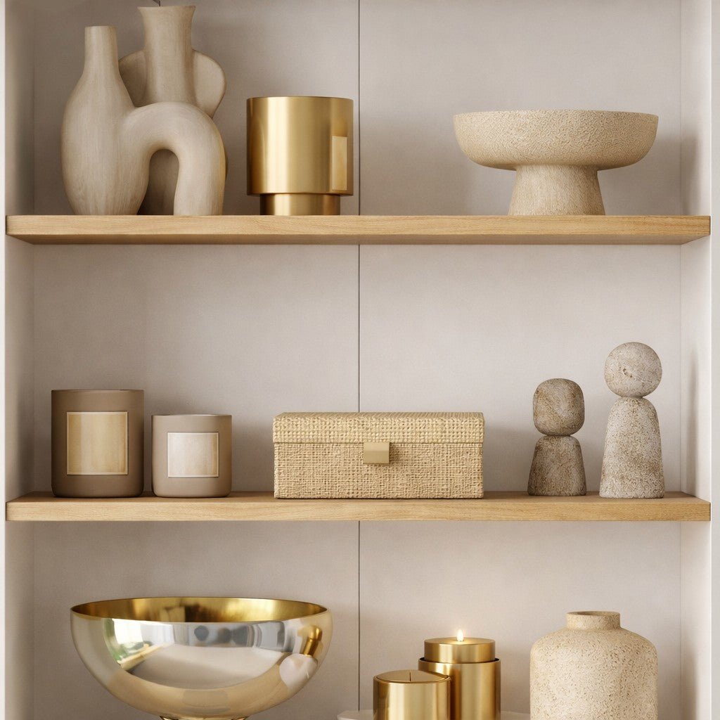 Bookcase Nautica Atlantic Pine Wit Melamine 75x168.3x26.8 cm