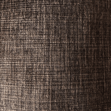 Corner sofa round longue mocha brown velvet textured fabric Dwayne - right