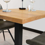 Bistro table Mango wood Square