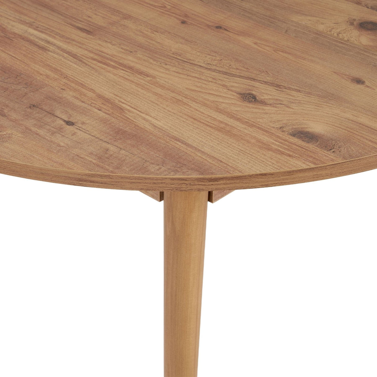 Eettafels - Eettafel Grenen Melamine uitschuifbaar 100 - 130 cm - Vienna - Dimehouse