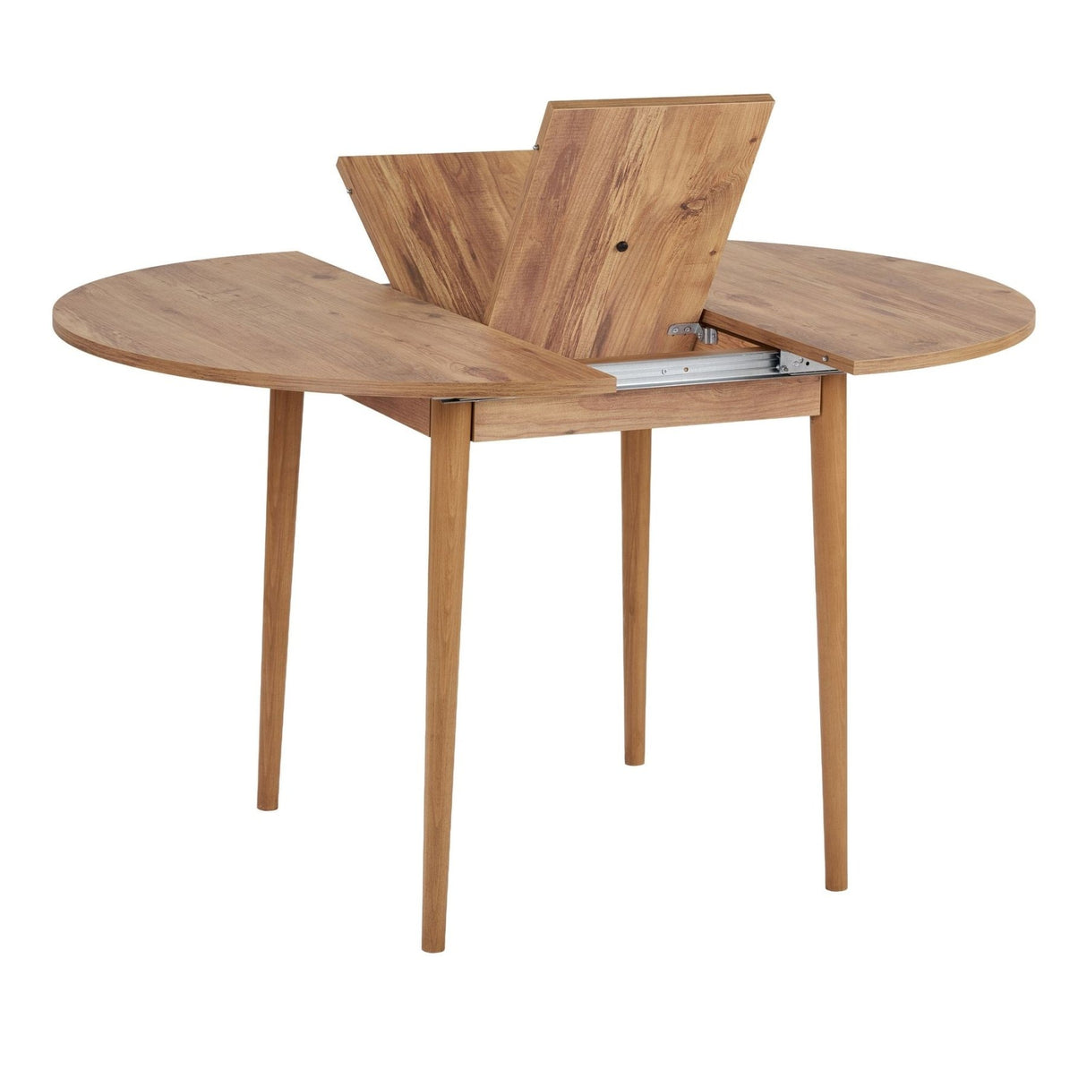 Eettafels - Eettafel Grenen Melamine uitschuifbaar 100 - 130 cm - Vienna - Dimehouse