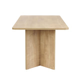 Eettafels - Eettafel Eiken Melamine rechthoekig 180x89,5x75 cm - Linova - Dimehouse