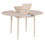 Rectangular Walnut Melamine Dining Table 180x89.5x75 cm - Linova