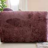Corner sofa purple chenille fabric - 292x169 cm - Shane - right