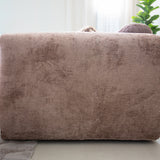 Banken-Hoekbank taupe chenille stof - 272x170 cm - Shane - links-Dimehouse