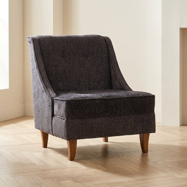 Ella Prestij armchair Anthracite atmospheric photo in a modern interior