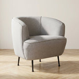 Fauteuil Piccoli Licht Grijs sfeerfoto in modern interieur