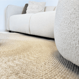 Corner sofa with organic shape, cream boucle Sophie - right 
