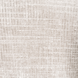 Corner sofa with chaise longue in beige chenille fabric Manon - left 