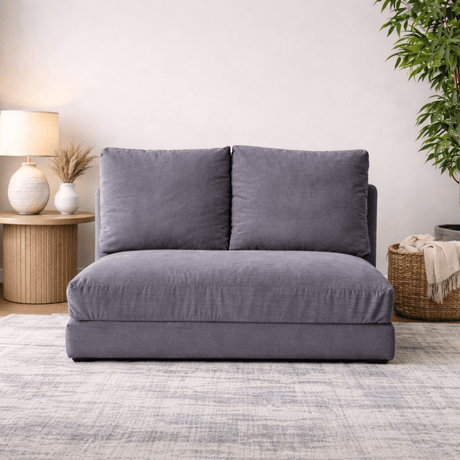 2-seater sofa bed taida gray