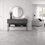 Modern Sideboard Anthracite Luxury 120x80x30 - Silver Frame - One Compartment 