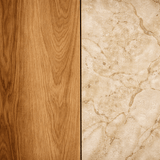 Modern Sideboard Travertine–Walnut Look Melamine Diana 180 cm
