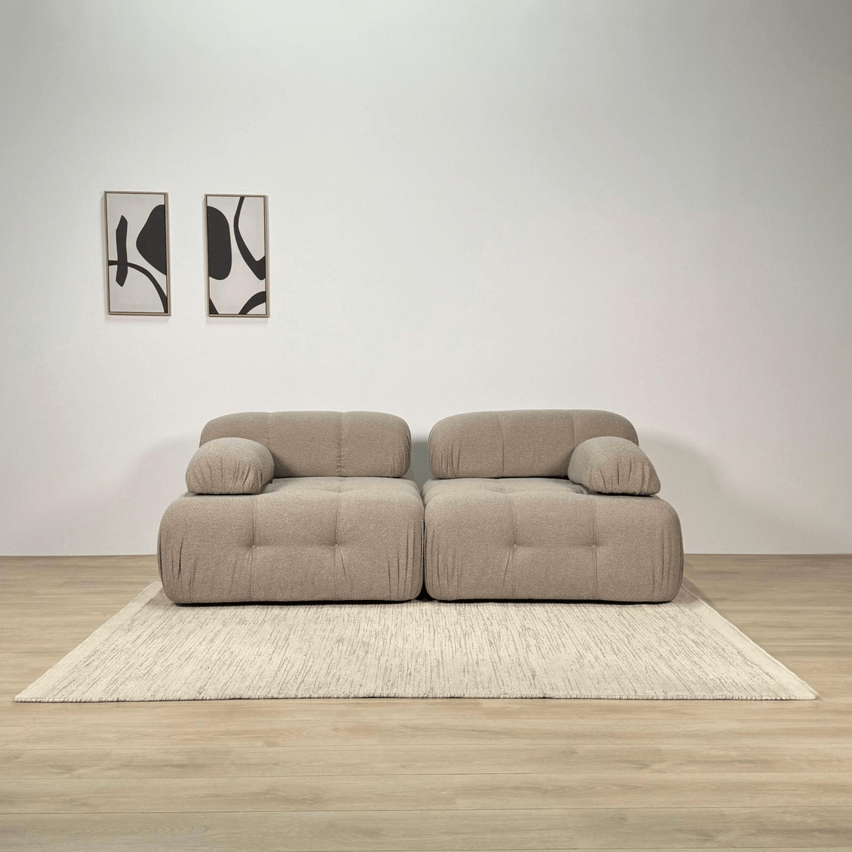 Modular Bank 2-seater Doblo Beige