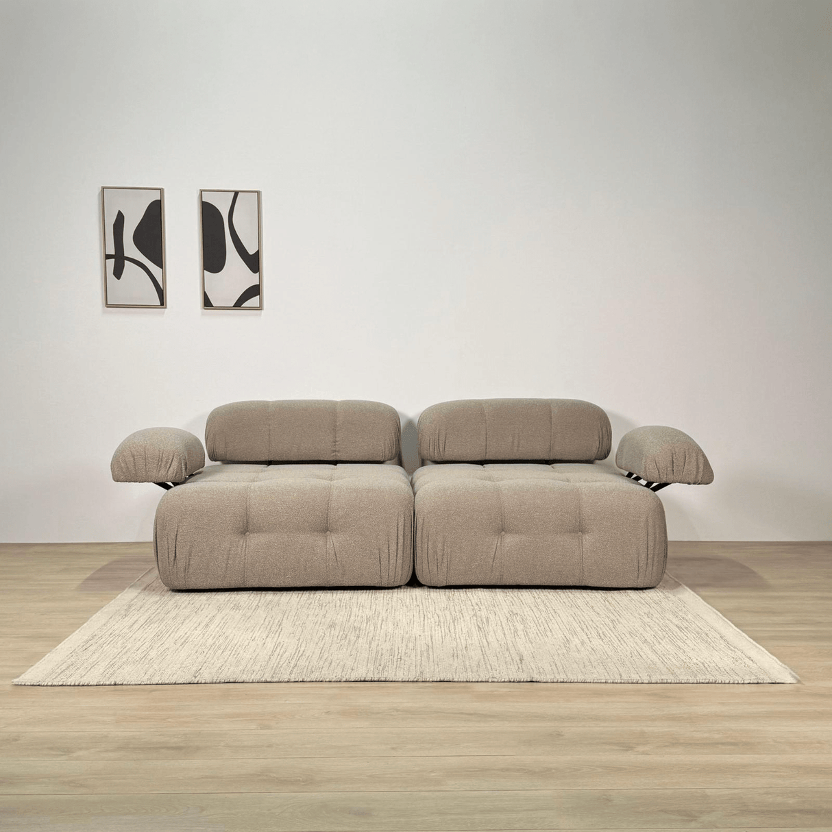 Modular Bank 2-seater Doblo Beige