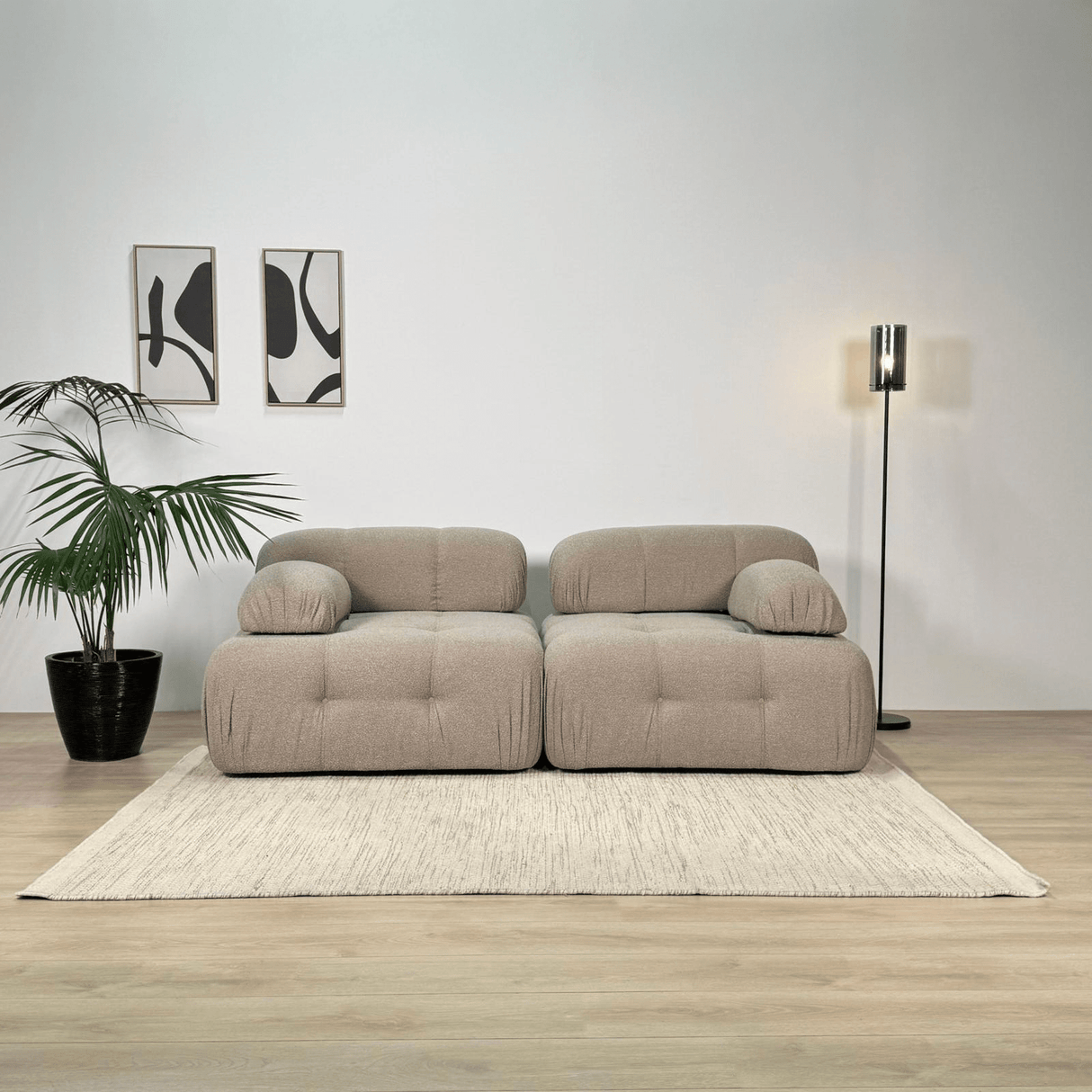 Modular Bank 2-seater Doblo Beige