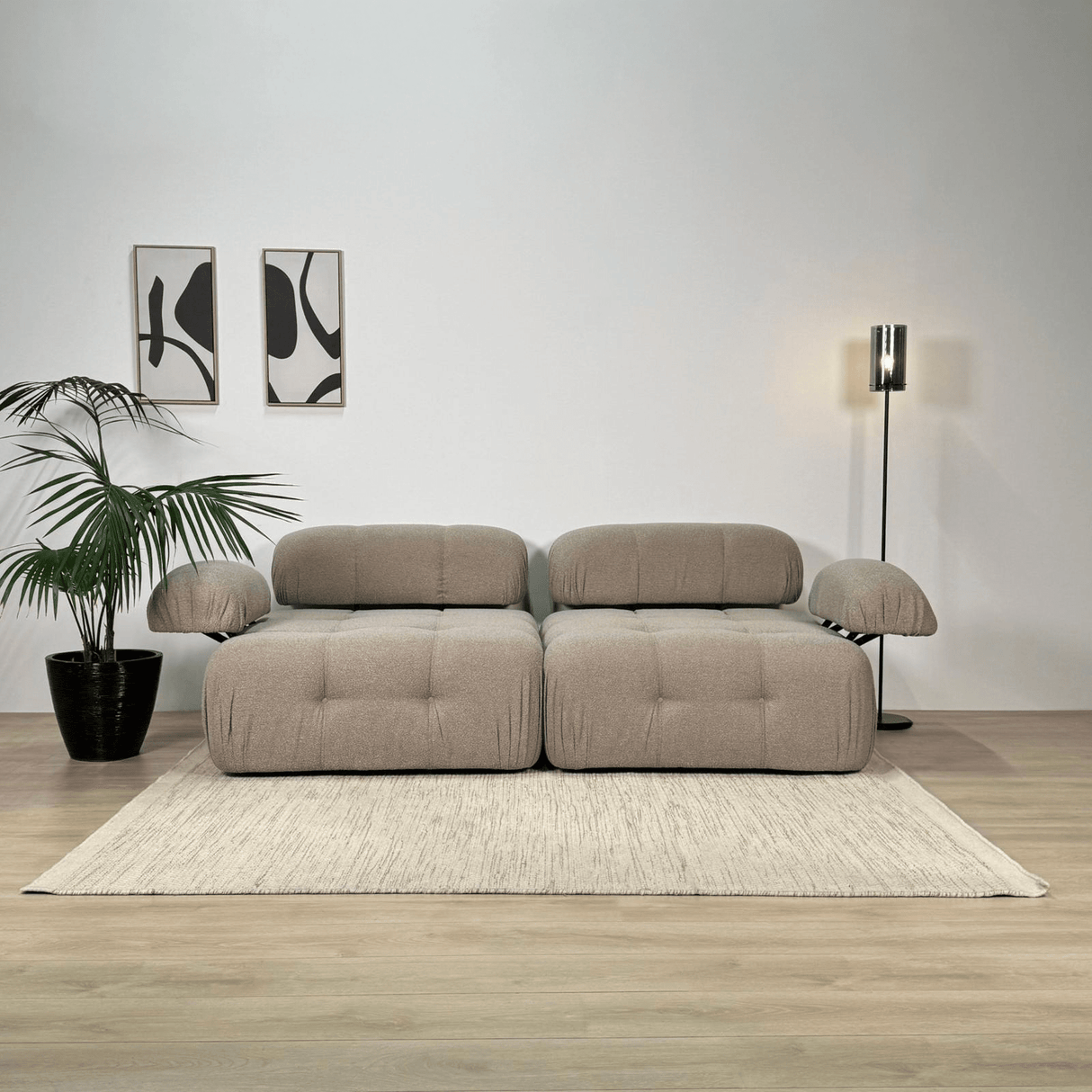 Modular Bank 2-seater Doblo Beige