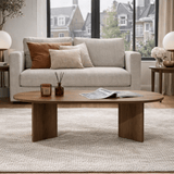 Sable Coffee Table Walnut 119x60 cm Walnut Melamine 