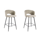 Set of 2 Alba Tissee Cargo Sand Bar Stools 